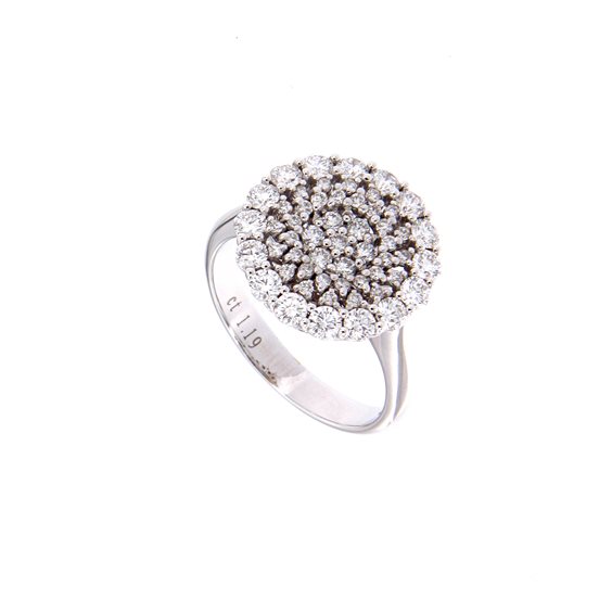 Ring Golay Woman CERCHIO DI LUCE in White Gold Diamante 1.19 Ct APV018DI 1.19 G SI - APV018DI 1.19 G SI